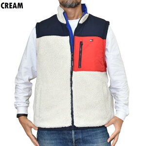 傫TCYY TOMMY HILFIGER g~[qtBK[ SHERPA STAND COLLAR VEST {A t[X xXg XL XXL