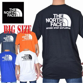 ノースフェイス 大きいサイズ メンズ 半袖 ハーフドーム バックプリント Tシャツ XL XXL XXXL THE NORTH FACE USAモデル