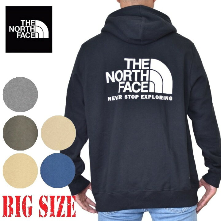 楽天市場】ノースフェイス 大きいサイズ メンズ パーカー プルオーバー  