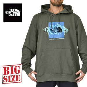 m[XtFCX 傫TCY Y vI[o[ p[J[ N XEFbg t[fB[ NOVELTY GRAPHIC HOODIE XL XXL USAf THE NORTH FACE