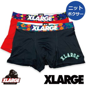 エクストララージ【X-LARGE】 メンズ ボクサー パンツ 70045800 XLLA柄 ニットボクサー ポリエステル90％