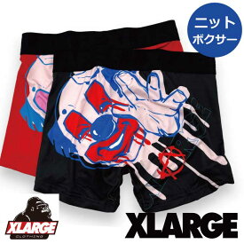 エクストララージ【X-LARGE】 メンズ ボクサー パンツ ピエロ 18429100 ロゴ ニットボクサー ポリエステル90％