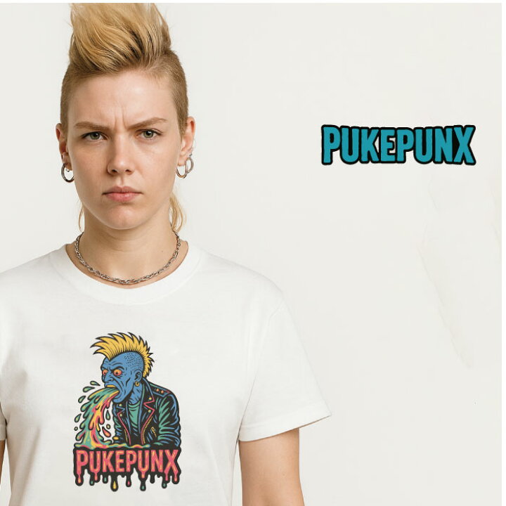 楽天市場】【PUKEPUNX プークパンクス】グラフィック Tシャツ ロンT 