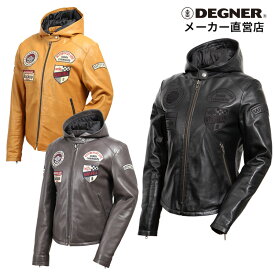 デグナー DEGNER ライダースジャケット FR19WJ-20 レディース 本革 レザー フード