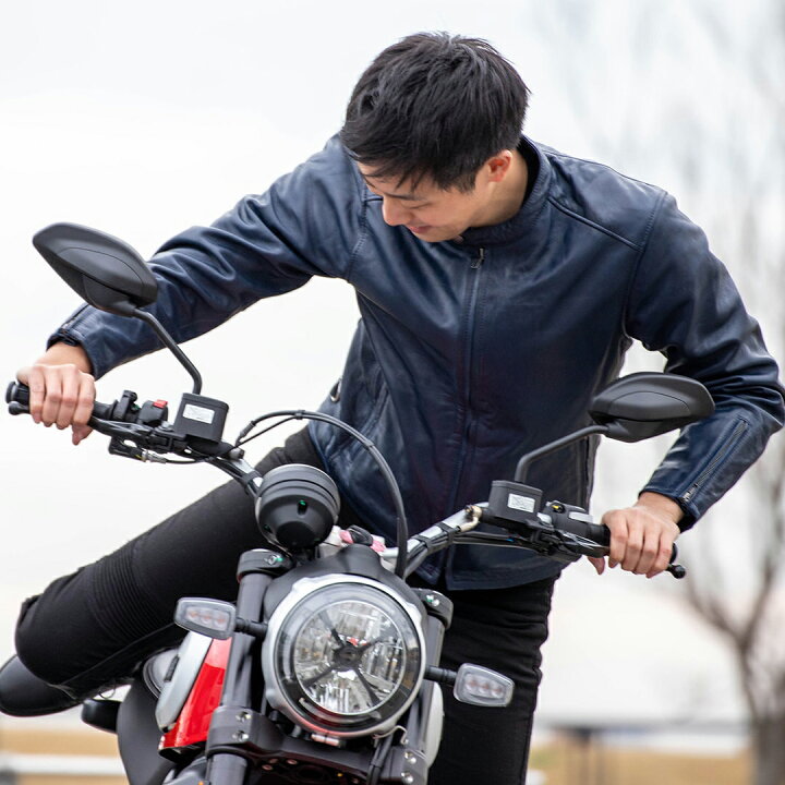 楽天市場】【新色レッド完成!】デグナー DEGNER ライダースジャケット  