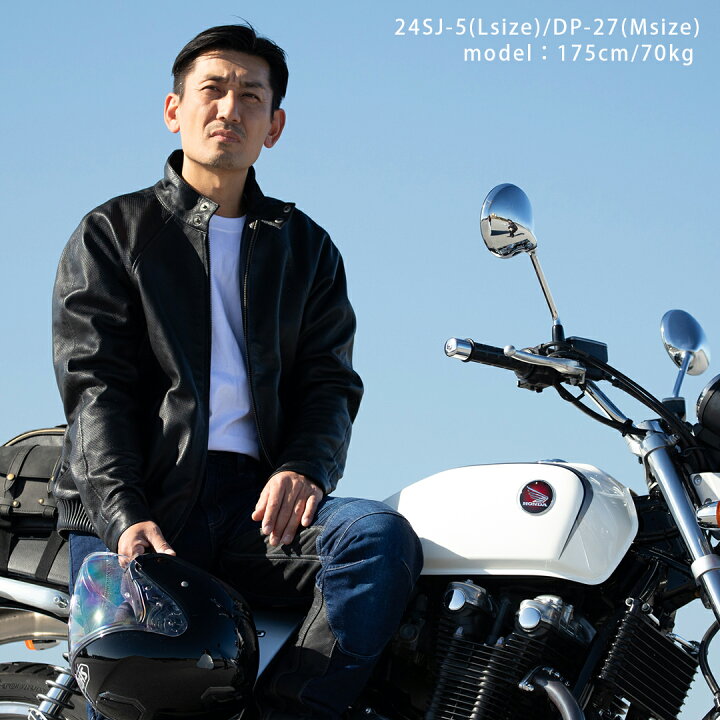 楽天市場】DEGNER デグナー メッシュレザージャケット メンズ 本革 