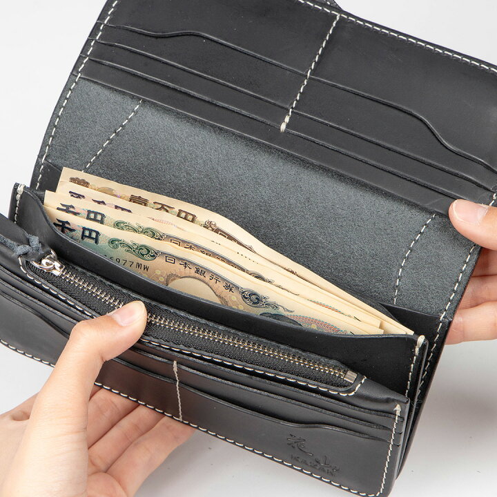 バイク 【2024年新柄】受注生産レザー干支カービングウォレット 飛龍 花山,花山工房 デグナーオンライン デグナー カービング 長財布