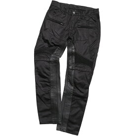 バイク メッシュパンツ メンズ プロテクター付き 本革 ヒートガードメッシュパンツ【デグナー】DEGNER【DP-33A】ブラック グレー メンズテキスタイル メンズライダース ツーリング 春夏 バイクジャケット 熱中症対策 送料無料【無料ラッピング】