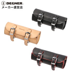 デグナー DEGNER【公式】ツールバッグ TB-4A ブラック タン ブラック-レッド シンプル【無料ラッピング】