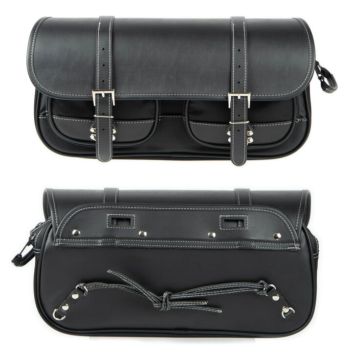 DEGNER ツーリング用バッグ NB-44 マフラー側ナイロンサドルバッグ（ブラック） デグナー バイク バイク サイドバッグ【デグナー】DEGNER 公式 ナイロンサドルバッグ【NB-44】マフラー側サドルバッグ コンパクト 収納  ブラック【12L】PVC 合皮 テキスタイル アメリカン 取り付けベルト レインカバー バイク用品 バイクバッグ ツーリング  送料無料【無料ラッピング】 | ...