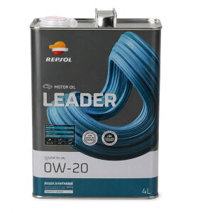 REPSOL ���v�\�� LEADER ���[�_�[ 0W-20 4L �S�����G���W���I�C�� �ȔR�� �G�R�J�[�Ή� API SP �R�X�g�R ���s�A��