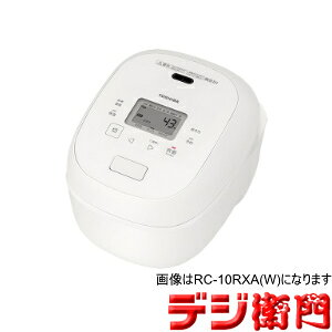 TOSHIBA�@���Ł@10�������@IH���уW���[�@���ъ�@�^��IH RC-18RXA(W) [�~���L�[�z���C�g] /�y�����敪M�T�C�Y�z