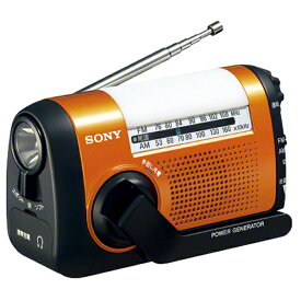 SONY ICF-B09 D　FM/AMポータブルラジオ オレンジ [ICFB09D]（納期目安：1-2週間）
