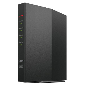 obt@[ LANe@11ax/ac/n/a/g/b 2401+573Mbps WSR-3000AX4P-BK ubN [^[ WSR3000AX4PBK ([ڈ2-3T) K㗝X