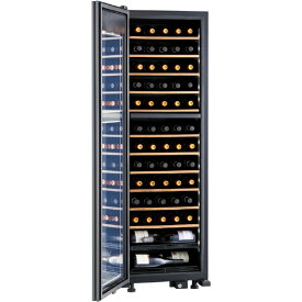 さくら製作所 (左開き) ワインセラー (63本収納) (ドリンクセラー) HYO-ON M2 ブラック LX63DM2ZLHB ※配送エリアは基本設置無料！ (納期目安2-3週間程度：配達日程お打ち合わせ)