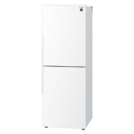 シャープ SJ-PD28K-W【右開き】280L 2ドアノンフロン冷蔵庫 アコールホワイト SJPD28KW（納期目安：1-2週間）　※配送設置：最寄の商品センターよりお伺い致します。[※サービスエリア外は佐川急便にて手配]