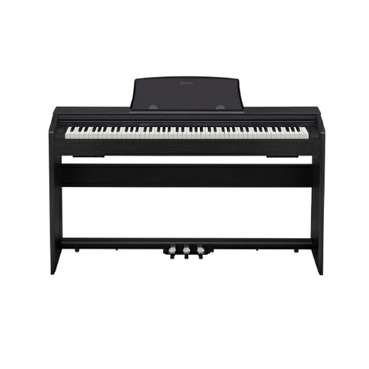 楽天市場】カシオ PX-770BK 電子ピアノ Privia スタイリッシュモデル 