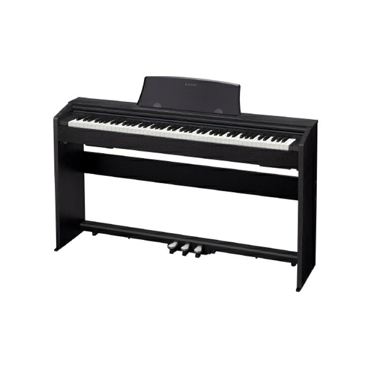 楽天市場】カシオ PX-770BK 電子ピアノ Privia スタイリッシュモデル 