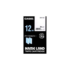 CASIO �J�V�I NAMELAND �l�[�������h�e�[�v (�����^�C�v) �����e�[�v ������ ��12mm×����8m XR-12X [XR12X]