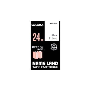 CASIO JVI NAMELAND l[he[v (X^_[h^Cv) Fe[v  24mm×8m XR-24WE[XR24WE]