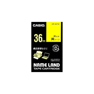 CASIO �J�V�I NAMELAND �l�[�������h�e�[�v (�X�^���_�[�h�^�C�v) ���F�e�[�v ������ ��36mm×����8m XR-36YW[XR36YW]