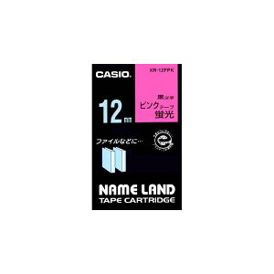 CASIO �J�V�I NAMELAND �l�[�������h�e�[�v (�u���F�^�C�v) �u���s���N�e�[�v ������ ��12mm×����5.5m XR-12FPK [XR12FPK]