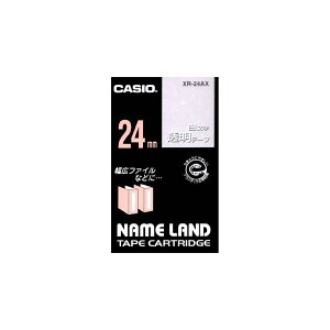 CASIO �J�V�I NAMELAND �l�[�������h�e�[�v (�������^�C�v) �����e�[�v ������ ��24mm×����8m XR-24AX [XR24AX]