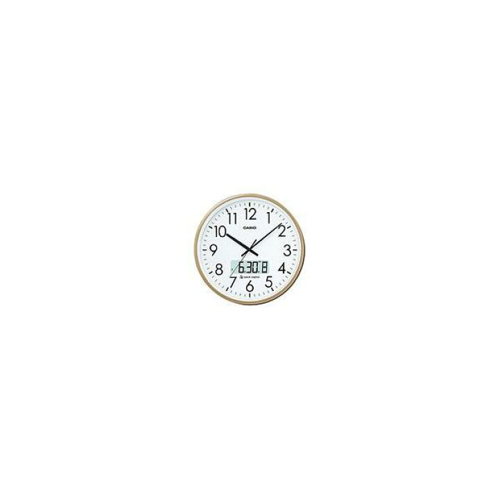 楽天市場】カシオ CASIO 電波時計 壁掛け時計 IC-2100J-9JF シャンパン 