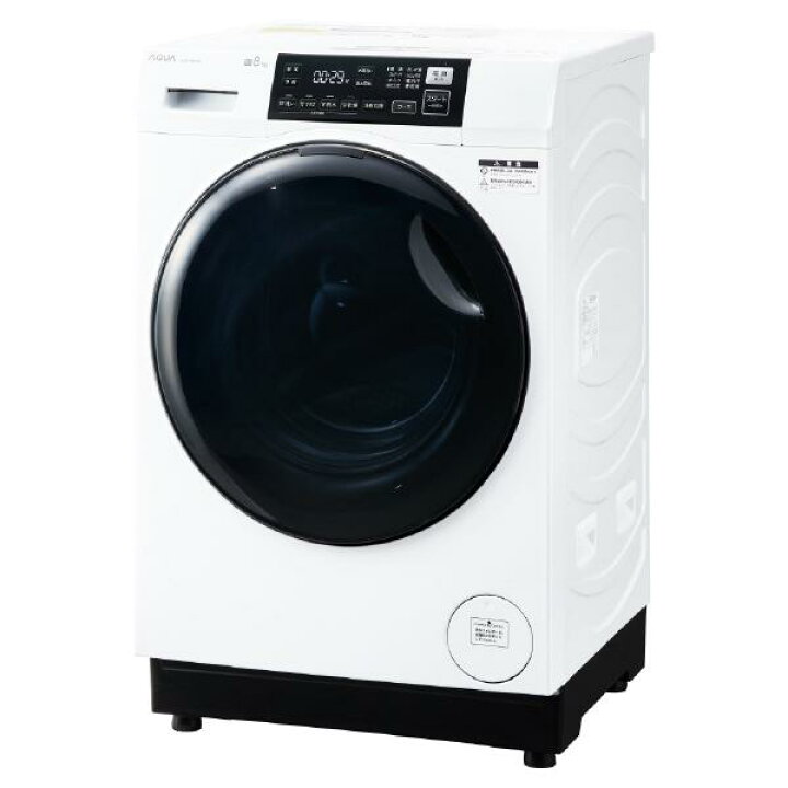 楽天市場】AQUA アクア(左開き) 8.0kgドラム式洗濯乾燥機 まっ直ぐ 
