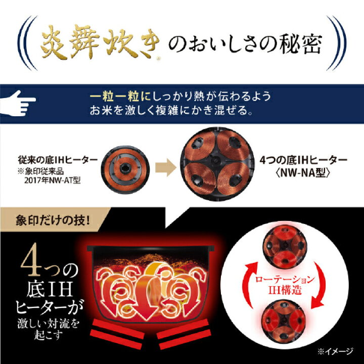 楽天市場】【期間限定特別価格】象印 圧力IH炊飯ジャー (5.5合炊き 
