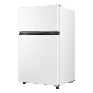 ハイセンス (右開き) 87L 2ドア冷蔵庫 HR-B91E3W 冷蔵庫 HRB91E3W (九州倉庫) ※配達のみ:お届けは玄関先まで 一人暮らし 小型冷蔵庫