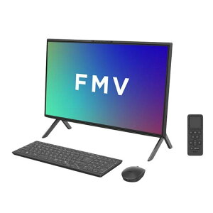富士通 一体型デスクトップパソコン FMV Desktop F ブラック FMVF75K1B4 (納期目安1-2週間) FMVF75K1BAベースのオリジナルモデル