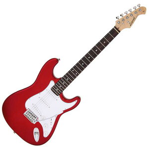 Legend LST-Z CA Candy Apple Red エレキギター ストラトキャスター タイプ ※クリップチューナー・ピック×2・ストラップ・ソフトケース付属 (納期目安1-2週間)