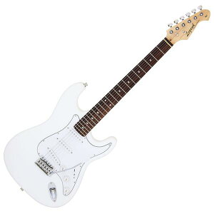 Legend LST-Z WH エレキギター ストラトキャスター タイプ ※クリップチューナー・ピック×2・ストラップ・ソフトケース付属 (納期目安1-2週間)