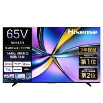 楽天市場】ハイセンステレビ65u7fの通販