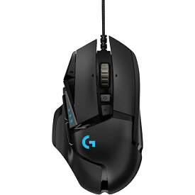 ロジクール G502 HERO ゲーミングマウス ブラック G502RGBHR (納期目安2-3週間)