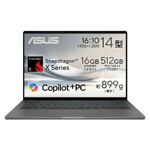 ASUS m[gp\R Zenbook SORA UX3407QA-PU16548GR ACXhO[ UX3407QAPU16548GR ([ڈ3T~)