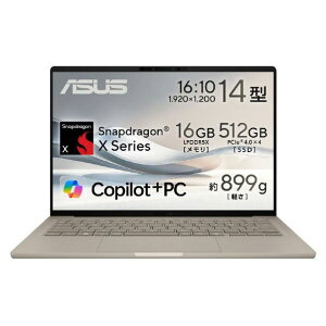 ASUS m[gp\R Zenbook SORA UX3407QA-PU16548BE UuXL[x[W UX3407QAPU16548BE ([ڈ3T~)