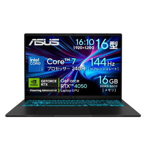 ASUS m[gp\R ASUS Gaming V16 V3607VUC7165R4050W ubN V3607VU-C7165R4050W ([ڈ3T~)