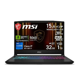 MSI m[gp\R Katana 15 HX B14W ubN KATANA15HXB14WFK3259JP ([ڈ2-3T)