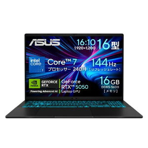 ASUS m[gp\R ASUS Gaming V16 V3607VHC7165R5050WP ubN V3607VH-C7165R5050WP ([ڈ3T~)