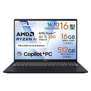 iASUS Vivobook 16 M1607KA NCGbgu[ M1607KA-AI5165WSBUE5 (DC݌) M1607KAAI5165WSBUE5