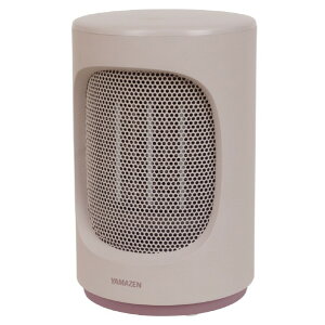 YAMAZEN ミニセラミックヒーター EDMF-T06-P ピンク EDMFT06P (納期目安1-2週間)