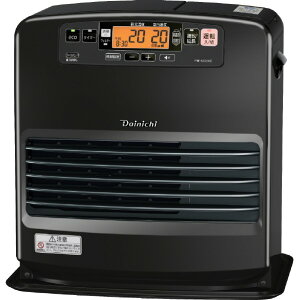 ダイニチ 4.3kW 5.0Lタンク 石油ファンヒーター ダイニチブルーヒーター FW-4325KE-K チャコールブラック FW4325KEK (納期目安1-2週間) ※3年保証・日本製