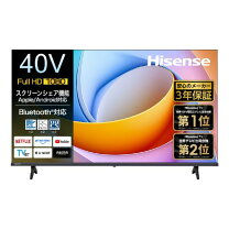 楽天市場】テレビ ハイセンス 40型の通販