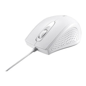 BUFFALO �L��IR LED���w���}�E�X 3�{�^���^�C�v �z���C�g BSMRU050WH (�[���ڈ�1-2�T��)