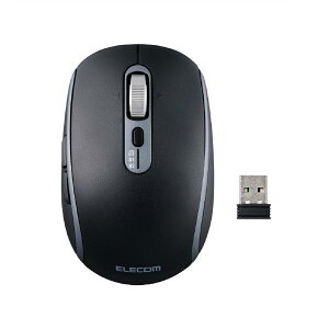 �G���R�� Precisionist USB����/Bluetooth�}�E�X (�`���g�t8�{�^��M�T�C�Y) M-PN10MBMSBK �u���b�N MPN10MBMSBK (�[���ڈ�1-2�T��)