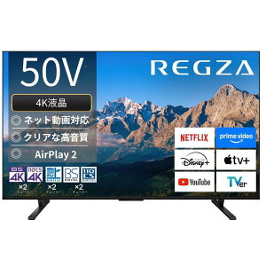 TVS REGZA ���O�U 50V�^4K�`���[�i�[����4K�Ή��t���e���r M5 series 50M550R ���z���G���A�������W���ݒu����