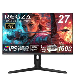 TVS REGZA 27V�^ �Q�[�~���O���j�^�[ GAMING MONITOR RM-G277R (�[���ڈ�1-2�T��) RMG277R