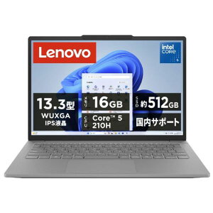 ���m�{ �m�[�g�p�\�R�� Lenovo J13 ���i�O���[ 83NV000SJP (�[���ڈ�1-2�T��)